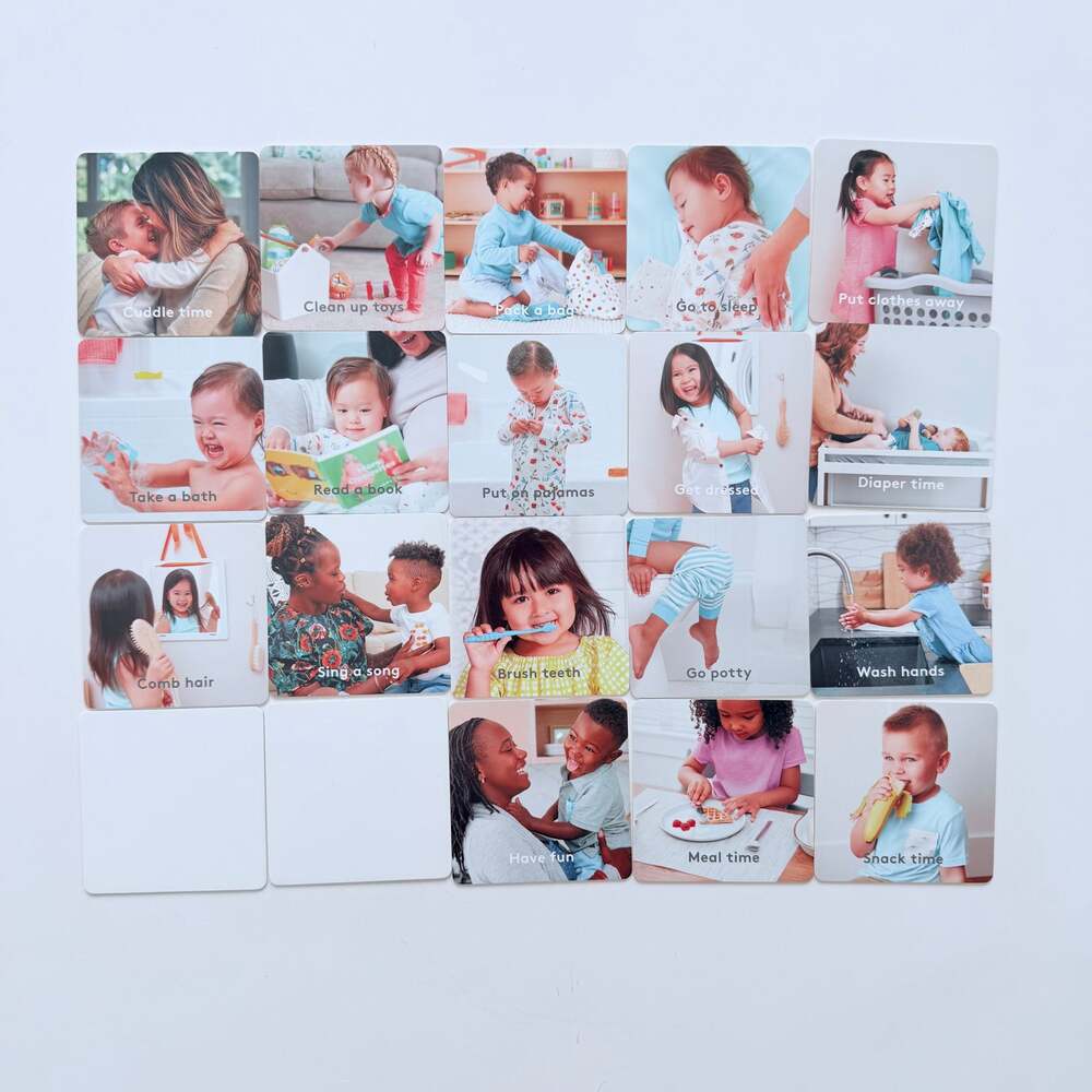 Lovevery Routine Cards Observer Play Kit 37–39 Months Toddler Visual Schedule